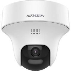   Hikvision DS-2CE70K0T-PTLXTS (2.8mm) 5 MP fix THD PT turret kamera; IR/láthatófény; kétirányú audio; hang és fényriasztás