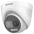 Hikvision DS-2CE72DF3T-PIRXOS (3.6mm) 2 MP ColorVu THD WDR fix turret kamera; villogó fény és hangriasztás; mikrofon, PIR