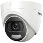 Hikvision DS-2CE72HFT-E (3.6mm) 5 MP ColorVu THD WDR fix turret kamera; fényriasztás; PoC