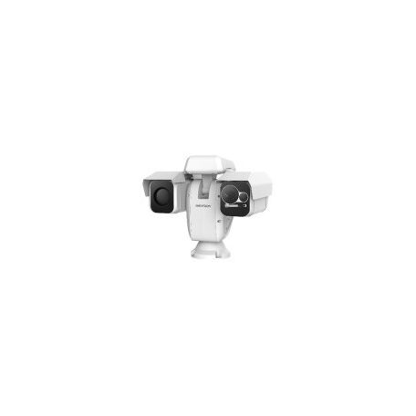 Hikvision DS-2TD6267-100C4L/W IP hő- (640x512) 6,23°×4,98° és 2MP (6mm-336mm) lézer IR forgózsámolyos kamera