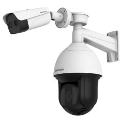   Hikvision DS-2TX3742-10A/Q Kombinált objektumkövető kamera hőkamerával (384x288) és DarkFighter PTZ-vel (4 MP)