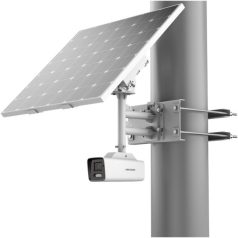   Hikvision DS-2XS6A47G1-LS/C36S80 (4mm) 4 MP WDR fix ColorVu AcuSense IP napelemes csőkamera; 4G; beépített akkumulátor (360 Wh)