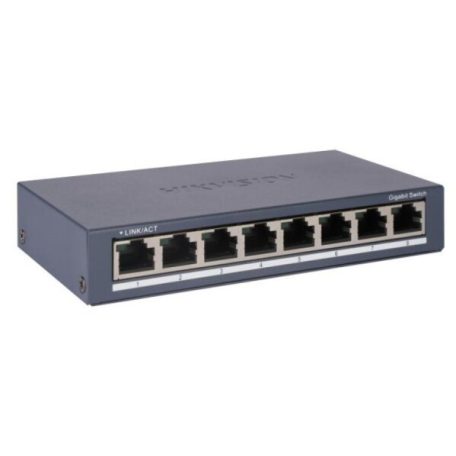 Hikvision DS-3E0508-O 8 portos switch; 10/100/1000M; nem menedzselhető