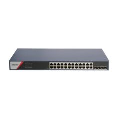   Hikvision DS-3E1528-SI-24T4F 28 portos Gbit switch; 24 RJ45 + 4 SFP uplink port; smart menedzselhető