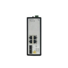   Hikvision DS-3T0506P 6 portos ipari Gbit PoE switch (120 W); 4 PoE+/ 2 SFP uplink; menedzselhető