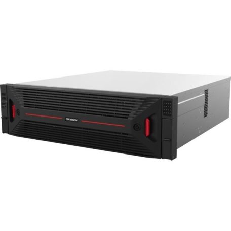 Hikvision DS-96128NI-H16R 128 csatornás NVR; 1024/1024 Mbps be-/kimeneti sávszélesség; riasztás I/O; eSata