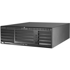   Hikvision DS-96128NI-I16 128 csatornás NVR; 576/512 Mbps be-/kimeneti sávszélesség; riasztás be-/kimenet