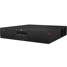   Hikvision DS-9632NXI-I8/VPro 32 csatornás NVR; 384/256 Mbps be-/kimeneti sávszélesség; riasztás I/O; eSata