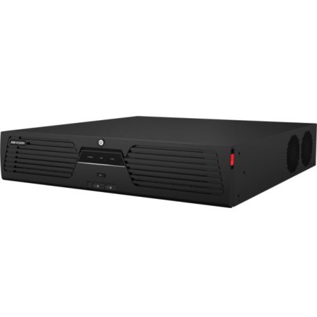 Hikvision DS-9664NXI-I8/VPro 64 csatornás AcuSeek NVR; 384/256 Mbps be-/kimeneti sávszélesség; riasztás I/O; eSata