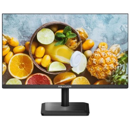 Hikvision DS-D5024FC-C 23,8" LED monitor; 178°/178° betekintési szög; Full HD felbontás; hangszóró; 24/7 működés
