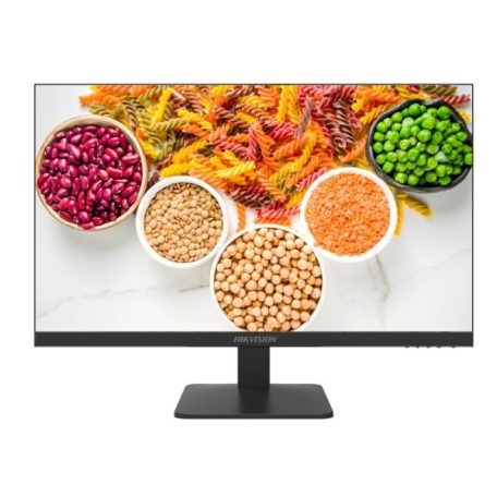 Hikvision DS-D5027F2-1P2 27" LED monitor; 178° betekintési szög; Full HD felbontás; káva nélküli; 12/7 működés