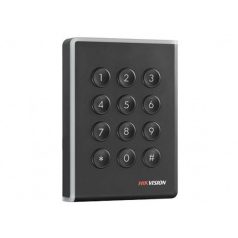  Hikvision DS-K1108EK Kártyaolvasó 125 kHz (EM); RS485 vagy Wiegand kimenet; kültéri; billentyűzettel