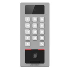   Hikvision DS-K1T502DBFWX-C Beléptető vezérlő terminál kamerával; Mifare, DESfire és ujjnyomat hitelesítés; IP65; IK09; WiFi