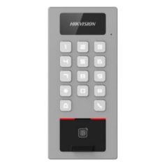   Hikvision DS-K1T502DBFWX Beléptető vezérlő terminál; Mifare, DESfire és ujjnyomat hitelesítés; IP65; IK09; WiFi