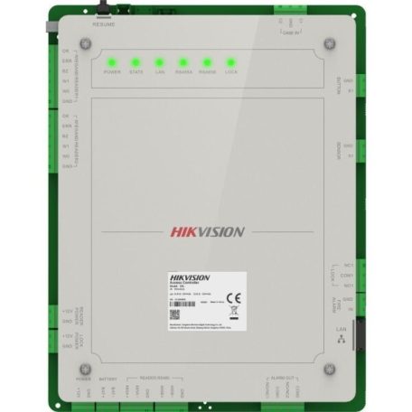 Hikvision DS-K2621X(P) Ajtóvezérlő 1 ajtóhoz; két irány; 2 Wiegand & 2 RS485 olvasó; panel