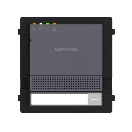 Hikvision DS-KD7000EY-ME2/Aluminum Kétvezetékes HD audio-kaputelefon kültéri főegység; moduláris; alumínium