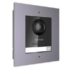 Hikvision DS-KD8003-IME1/Flush/EU IP video-kaputelefon kültéri főegység; süllyesztő kerettel; 48 V PoE