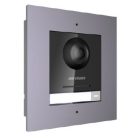 Hikvision DS-KD8003-IME1/Flush/EU IP video-kaputelefon kültéri főegység; süllyesztő kerettel; 48 V PoE