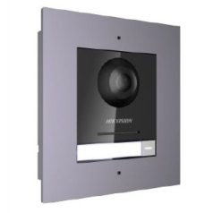   Hikvision DS-KD8003-IME1/Flush/EU IP video-kaputelefon kültéri főegység; süllyesztő kerettel; 48 V PoE