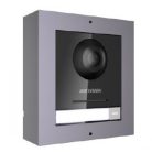 Hikvision DS-KD8003-IME1/Surface/EU IP video-kaputelefon kültéri főegység; felületre szerelhető kötődobozzal; 48 V PoE