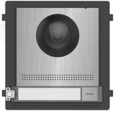 Hikvision DS-KD8003-IME2/S Társasházi IP video-kaputelefon kültéri főegység; fém; moduláris; kétvezetékes; rozsdamentes acél