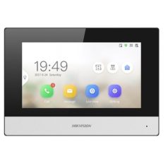  Hikvision DS-KH6320Y-WTE2/Europe BV IP video-kaputelefon beltéri egység; 7" LCD kijelző; 1024x600 felbontás; WiFi; kétvezetékes