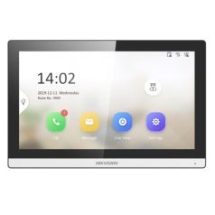   Hikvision DS-KH6350-WTE1 IP video-kaputelefon beltéri egység; 7" TFT  érintő kijelző; 1024x600 felbontás; WiFi