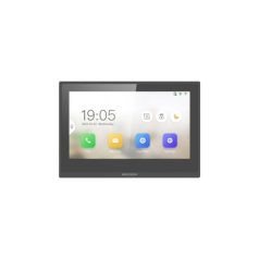   Hikvision DS-KH6351-TE1 IP video-kaputelefon beltéri egység; 7" TFT érintőkijelző; 1024x600 felbontás; fém kerettel