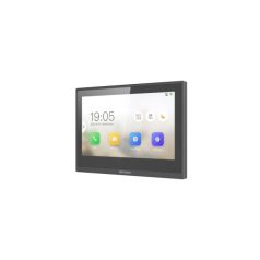   Hikvision DS-KH6351-WTE1 IP video-kaputelefon beltéri egység; 7" TFT érintőkijelző; 1024x600 felbontás; WiFi; fém kerettel