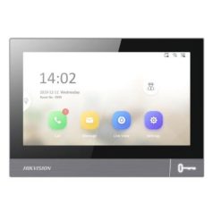   Hikvision DS-KH8381-WTE1 IP video-kaputelefon beltéri egység; 7" IPS kijelző; 1024x600 felbontás; WiFi; PoE