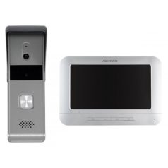   Hikvision DS-KIS203T Analóg video-kaputelefon szett; négyvezetékes; esővédővel
