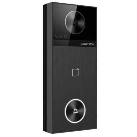 Hikvision DS-KV6114-E1 Egylakásos IP video-kaputelefon kültéri egység; kártyaolvasóval; IR-megvilágítás; PoE