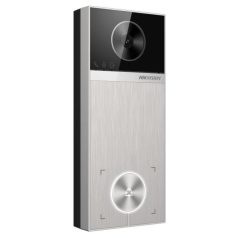   Hikvision DS-KV6114-MWBE1 Egylakásos IP video-kaputelefon kültéri egység; kártyaolvasóval; WiFi; Bluetooth; PoE; fém