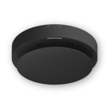 Hikvision DS-PD451SMK-WE/Black Kombinált füst- és hőérzékelő; Ax Pro központokhoz; 868 MHz; 2x CR123A; fekete