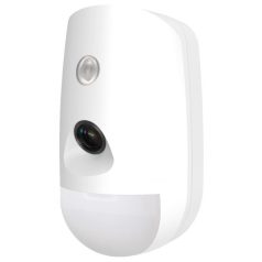   Hikvision DS-PDPC12PF-EG2-WE Beltéri PIR mozgásérzékelő AXPro központokhoz; beépített kamerával; konzol nélkül; 3x CR123A; 868MHz