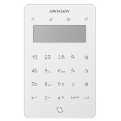   Hikvision DS-PK501LTM-HWE Buszos LCD+LED kezelő AX Hybrid Pro 2.0 központokhoz, 2 vezetékes zóna, 1 PGM kimenet