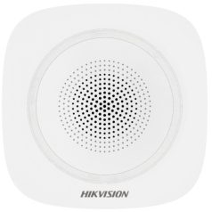   Hikvision DS-PS1-I-WE/Blue Vezeték nélküli beltéri sziréna AXPro központokhoz; 110 dB; 868 MHz; 3x CR123A; kék