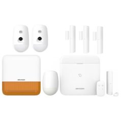   Hikvision DS-PWA96-Kit PIRCAM OR szett DS-PWA96-Kit-WE + 3 db DS-PDMC-EG2-WE + 2 db DS-PDPC12P-EG2-WE + DS-PS1-E-WE/Orange