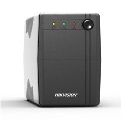   Hikvision DS-UPS1000-R Szünetmentes tápegység; 1000 VA/600 W; beépített akkumulátor 12V/9Ah; 2 db Schuko(DIN)