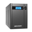 Hikvision DS-UPS3000/MA Szünetmentes tápegység;3000 VA/1800 W;LCD kijelző;4 db beépített akkumulátor 12V/9Ah;4db Schuko(DIN)