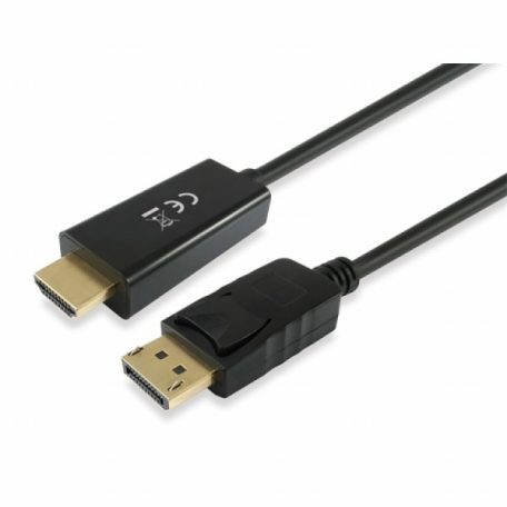 Equip EQUIP119392 DisplayPort - HDMI kábel; apa/apa; 4K; 5 m