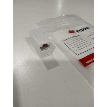 Equip EQUIP121252 UTP toldó; cat5e; RJ45-RJ45; aranyozott; fehér
