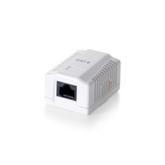   Equip EQUIP235211 UTP fali aljzat; cat6; RJ45; árnyékolatlan; fehér