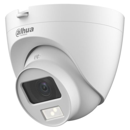 Dahua HAC-HDW1500CLQ-IL-A-0280B-S2 5 MP Full-color HDCVI DWDR fix IR/láthatófény dómkamera; SMDplus; mikrofon; koax audio; műanyag
