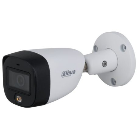 Dahua HAC-HFW1200CM-IL-A-0280B-S6 2 MP Full-color HDCVI DWDR fix IR/láthatófény csőkamera; SMDplus; mikrofon; koax audio