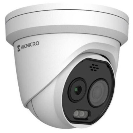 Hikvision HM-TD1228-7/G1/T3A IP hő- (256x192) 24,9°x18,7° és láthatófény (5 MP) kamera; -20°C-150°C