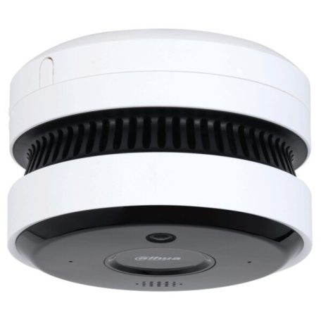 Dahua HY-SAV849HA-E 5 MP AI tűz- és füstérzékelős WDR fix IR IP dómkamera; mikrofon/hangszóró; hang I/O; riasztás I/O