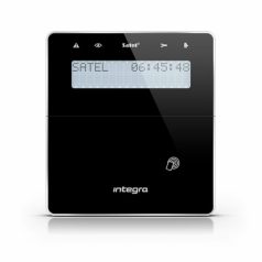   Satel INT-KWRL-BSB Vezeték nélküli LCD kezelő INTEGRA központokhoz; kártyaolvasóval és lenyíló billentyűzetvédővel