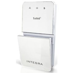   Satel INT-SF-WSW Partíciókezelő INTEGRA központokhoz; lenyíló billentyűzetvédővel; fehér-ezüst-fehér