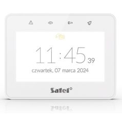   Satel INT-TSG2R-W 4,3" érintőképernyős kezelő; fehér; Mifare hitelesítés